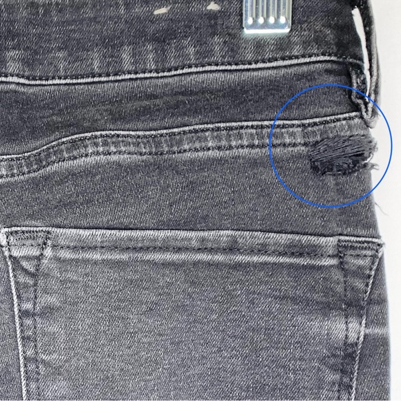 ALL SAINTS Black Skinny Jeans Size 28 - Picture 5 of 8